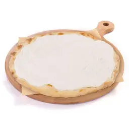 بيتزا جبنة سائلة